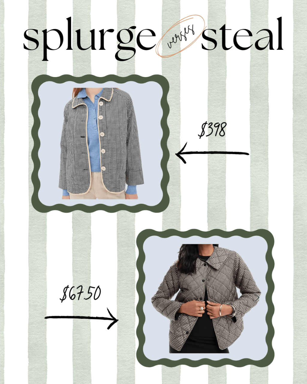 splurge vs. steal