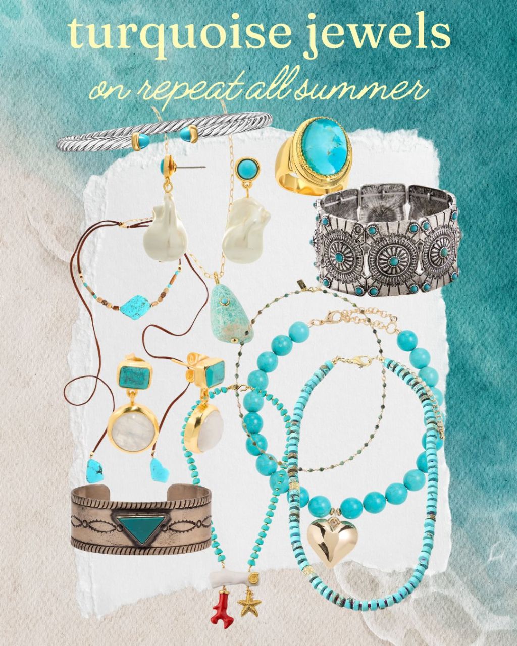 sunday kind of love: turquoise for&nbsp;summer